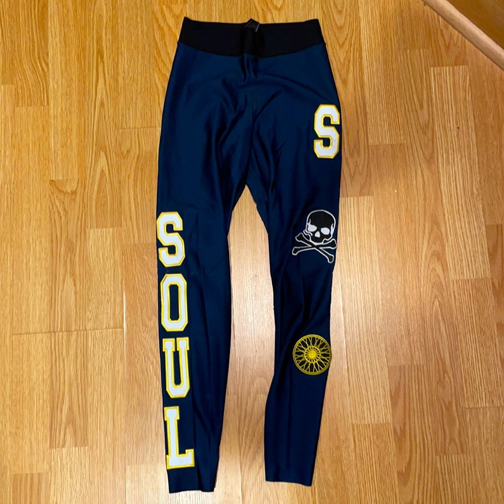 Ultracor Leggings Size Small in Navy Blue